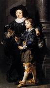 Peter Paul Rubens Albert and Nicolaas Rubens painting